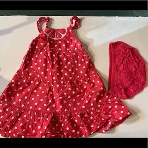 Gymboree Girls Citrus Cooler Pink Dress Sots Sz 2T